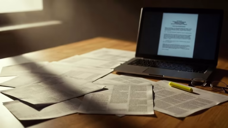 Printed media articles and USCIS documentation representing the O-1A visa published material evidentiary criterion